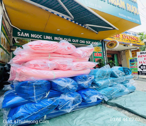 Giặt  Xử Lý Mèm Hàng May Công Ty